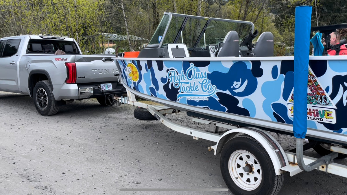 THE BOAT IS WRAPPED!!