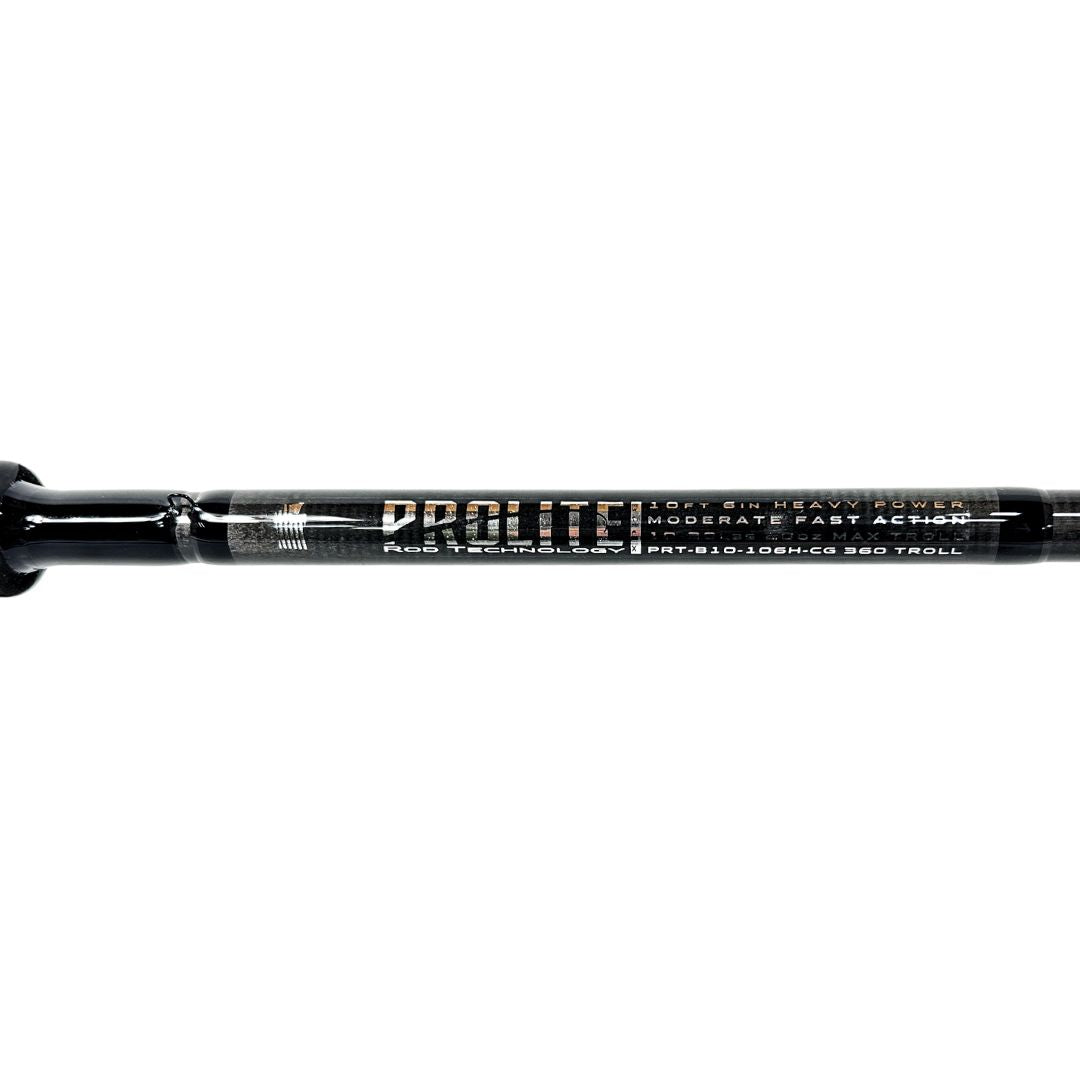 Prolite Salmon Trolling Rod 10'6" Heavy – Pro-Troll Rotating Flasher Rod | 360 Style