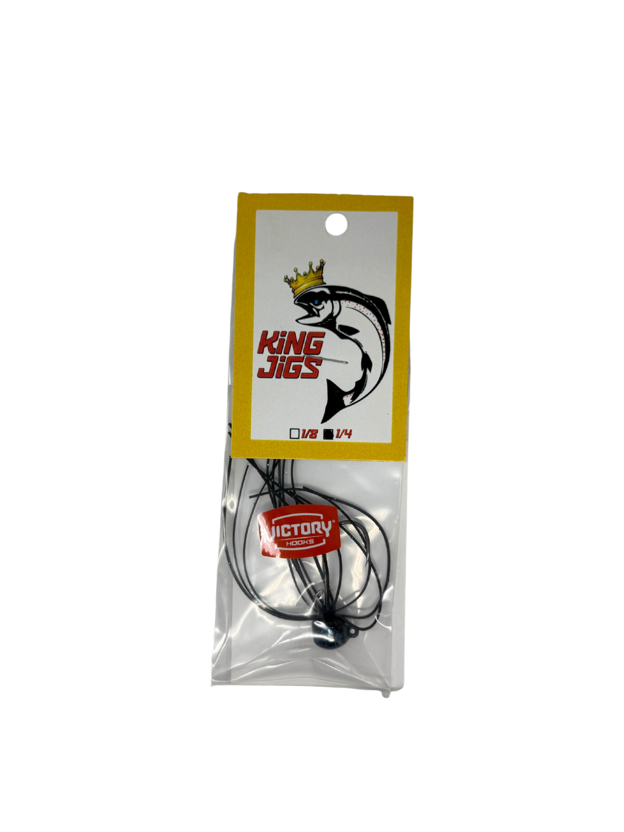 King Jigs 'Bob Mar Blk/Blu' Bass Jigs