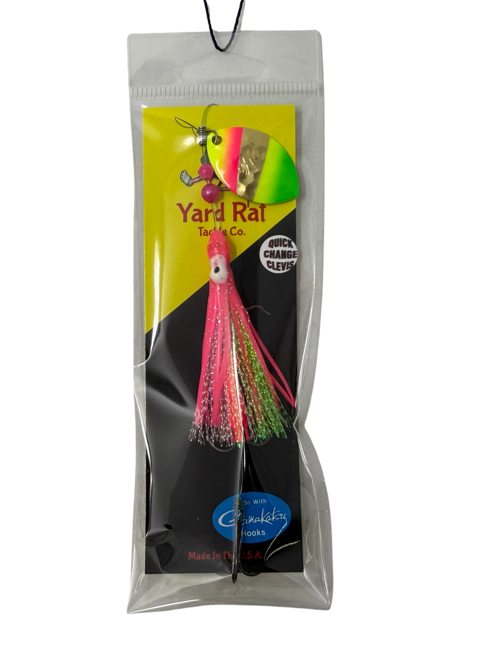 Yard Rat Soft Spinners 'Pink Limeaide' 4.0 Blade