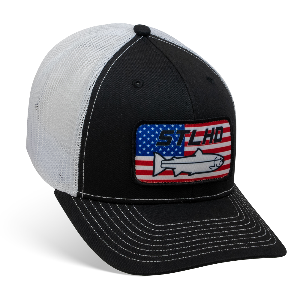 STLHD Nation Black/White Trucker Snapback Hat