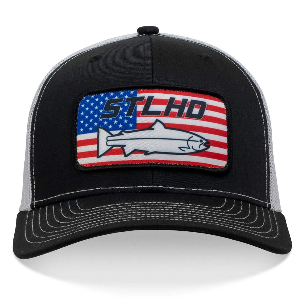 STLHD Nation Black/White Trucker Snapback Hat
