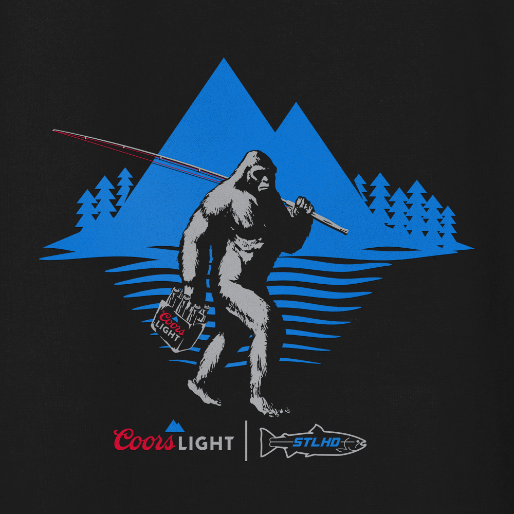 STLHD Men’s X Coors Light Beerfoot Premium Hoodie