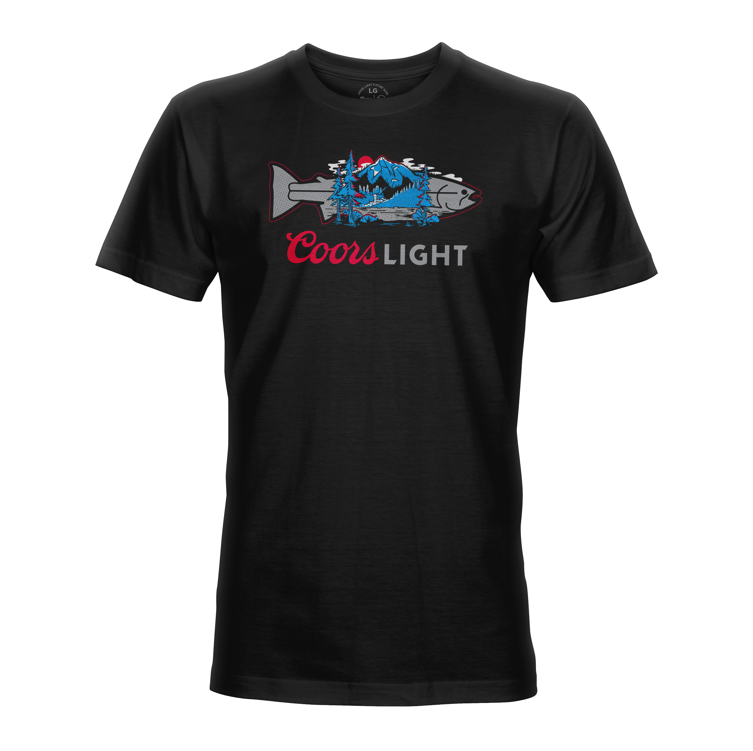 STLHD Men’s X Coors Light Blue Mountains Tee