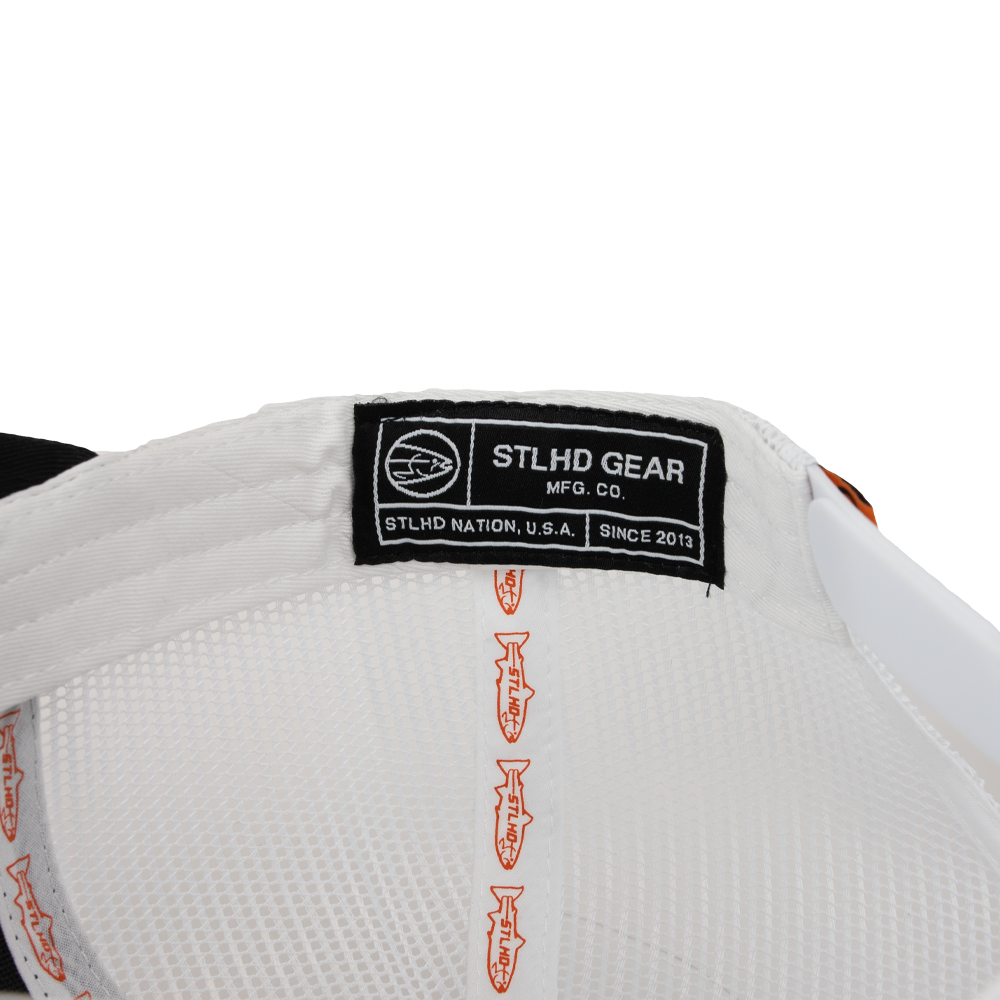 STLHD Standard White & Black Trucker Hat