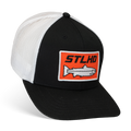 STLHD Standard White & Black Trucker Hat