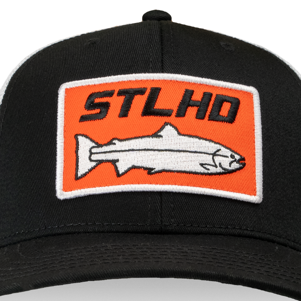 STLHD Standard White & Black Trucker Hat