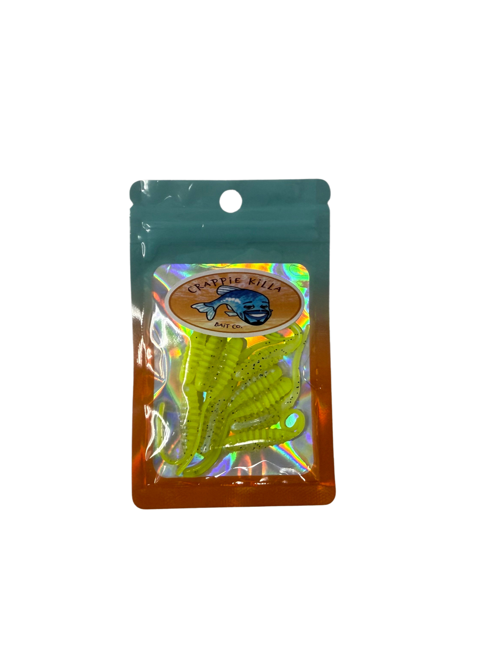 CRAPPIE KILLA 'CHART FLAKE' SOFT PLASTIC MICRO JIG