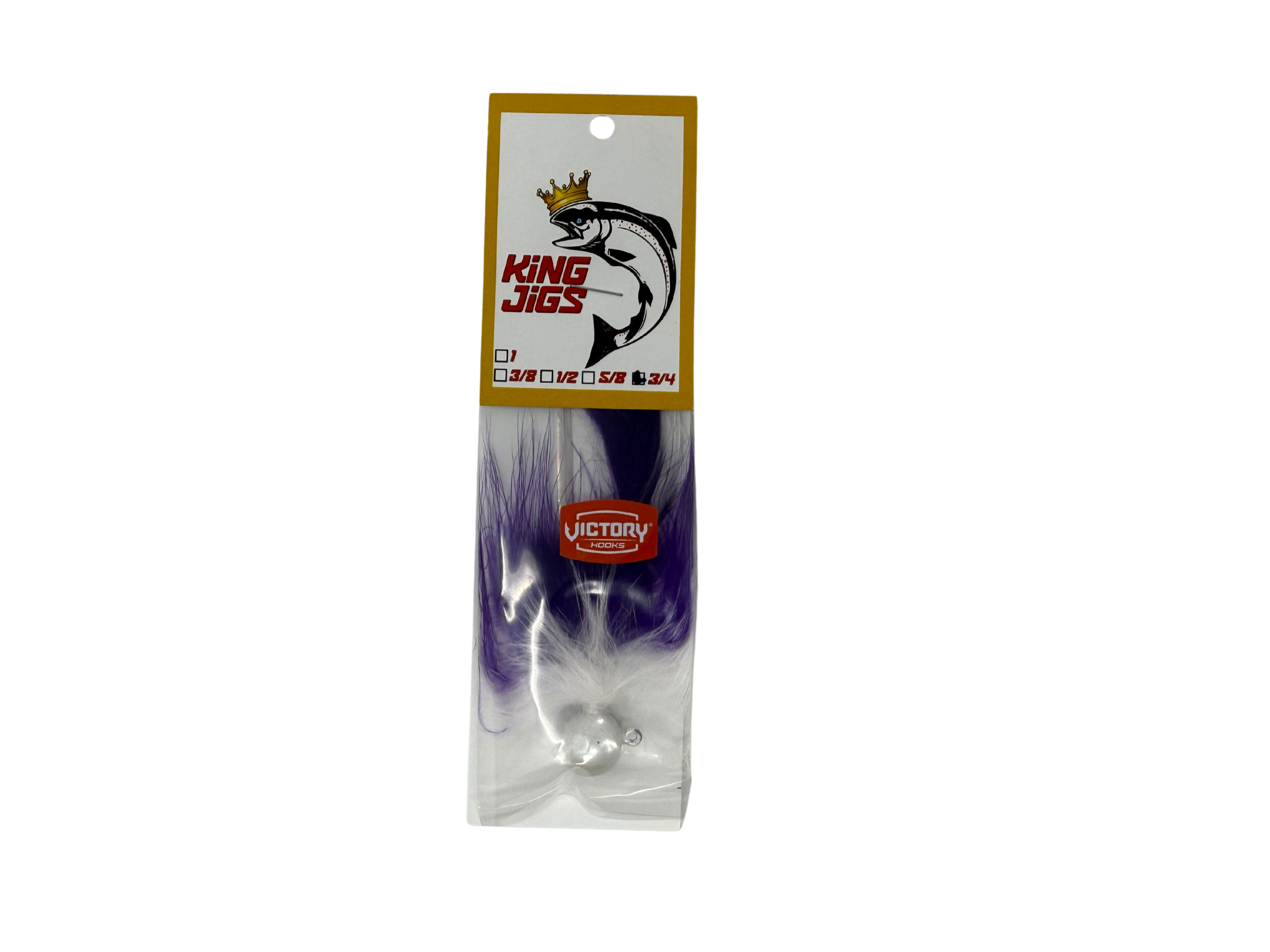 King Jigs 'Purple Soprano' Twitching Jig 3/4oz – High Class Tackle
