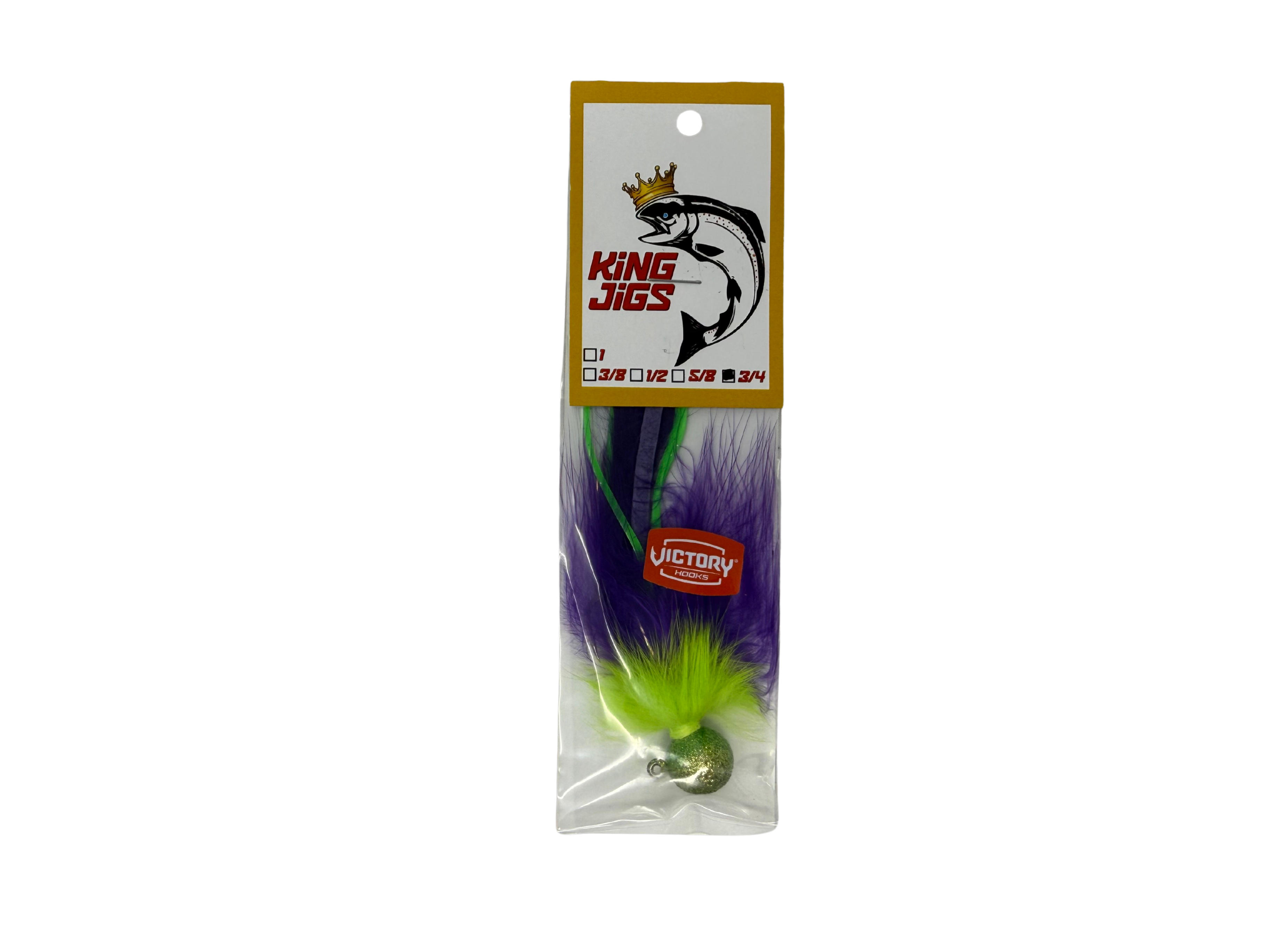 King Jigs 'Lilac Sniper' Twitching Jig 3/4oz