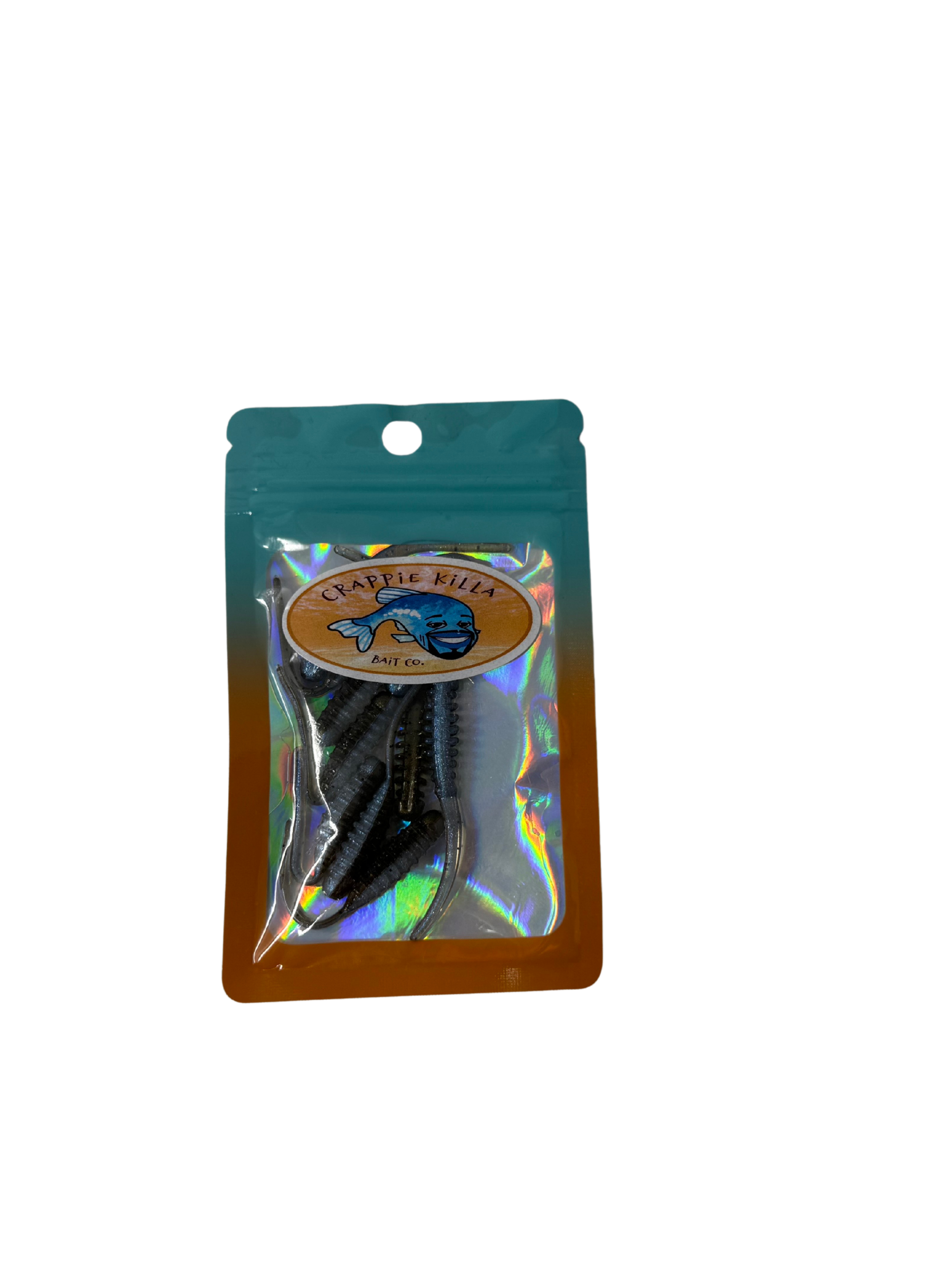 CRAPPIE KILLA 'BLUE HOOCH' SOFT PLASTIC MICRO JIG