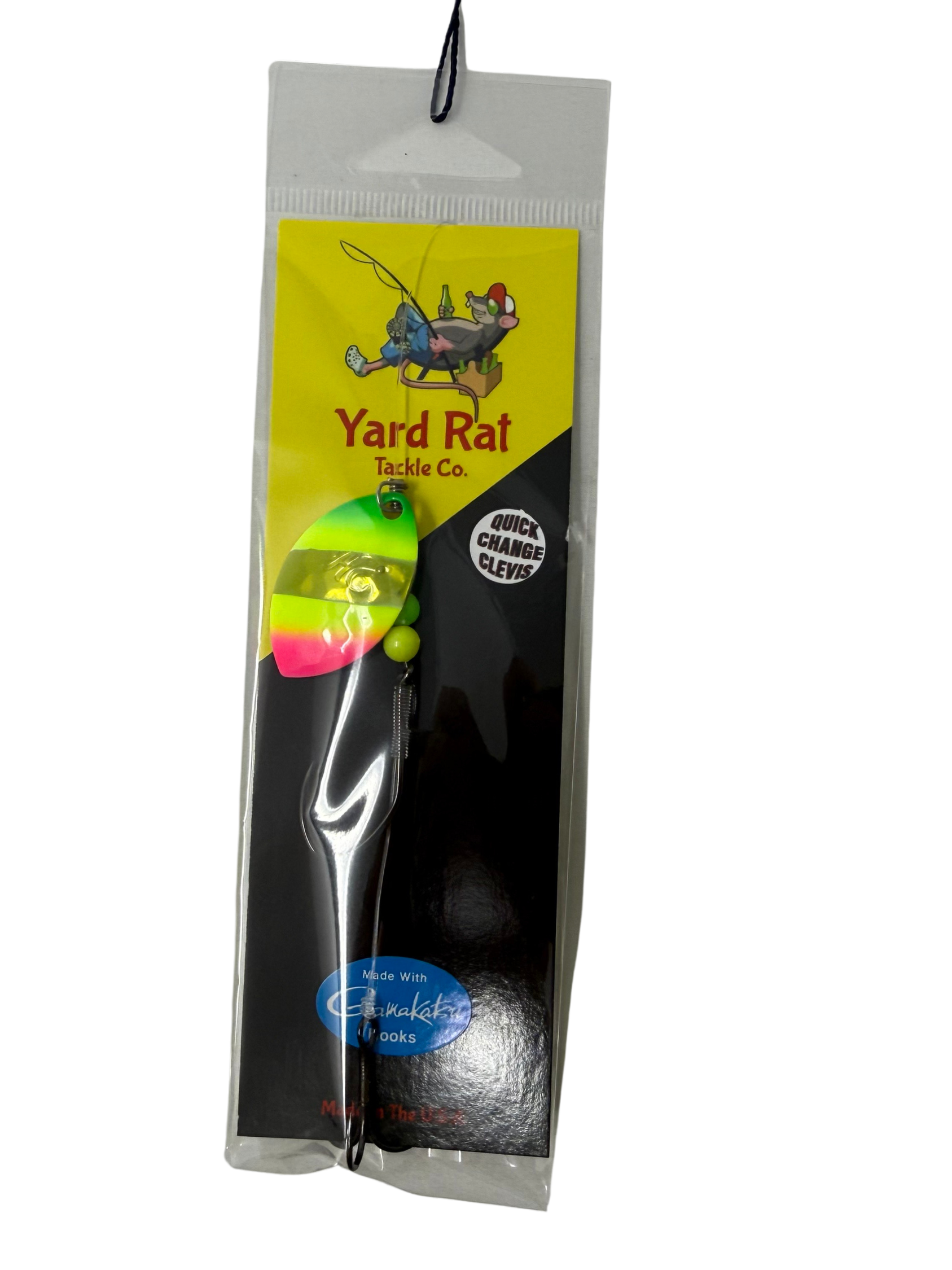 Yard Rat Soft Spinners 'Kiwi K Reloaded BARE' 4.0 Blade