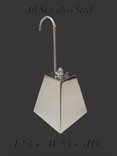 Coldwater Strong Stainless Steel Cow Bell