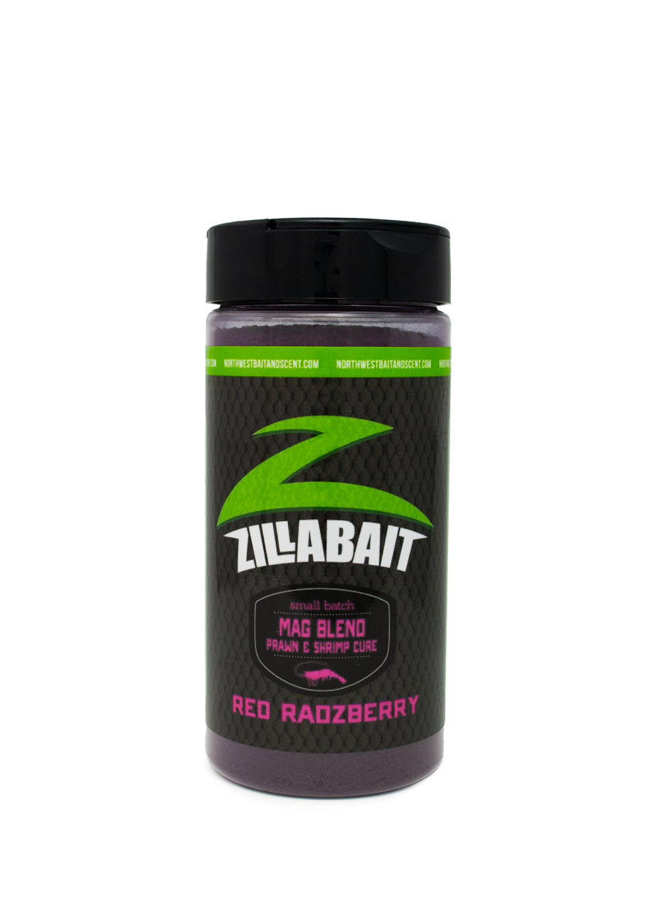 NW BAIT & SCENT ZILLABAIT SHRIMP & PRAWN CURE 14oz MAGBLEND RED RADZBERRY