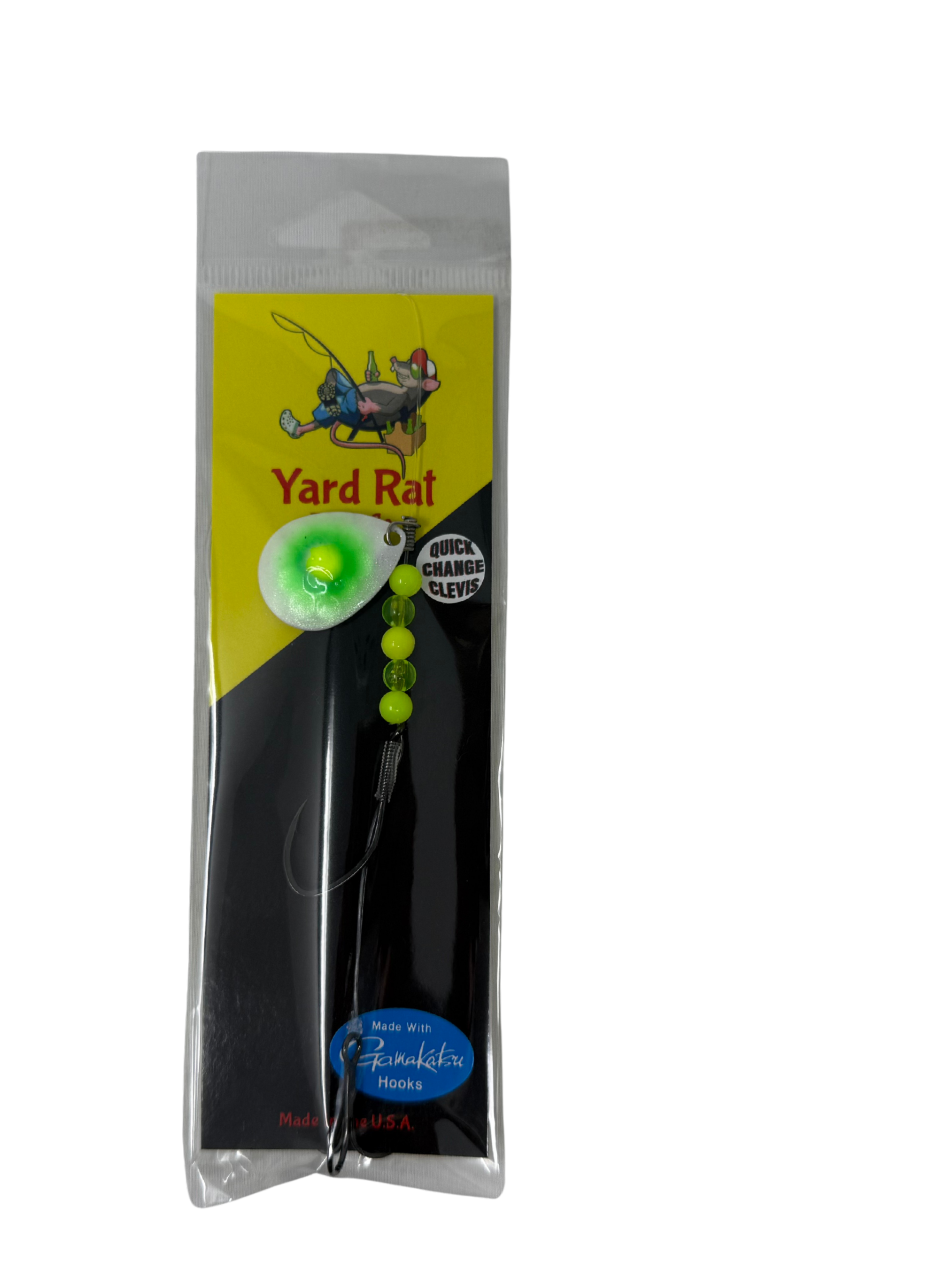 Yard Rat Soft Spinners 'Lime Lambo' 3.5 Blade