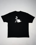 AQUA CAMP 'CAMP LOGO BLACK TEE'