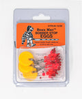 BEAU MAC BOBBER STOP EGGS RUBBER W/BDS 12-20LB 40PK'