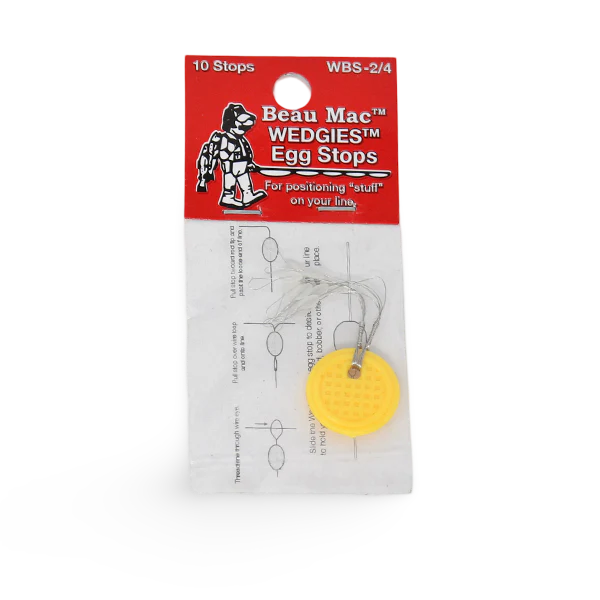 BEAU MAC BEAD STOPS CLEAR 2-4LB'