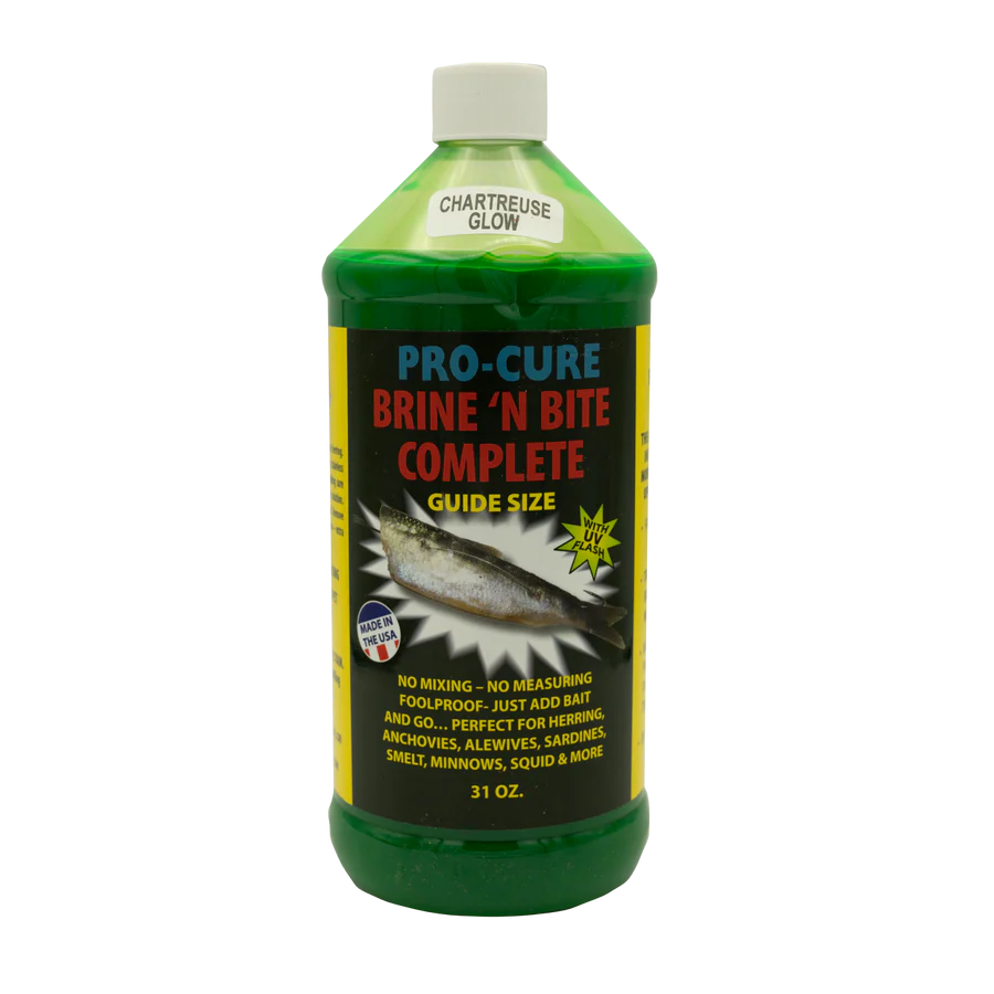 PRO-CURE BRINE N BITE COMPLETE CHARTREUSE GLOW