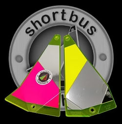 SHORTBUS 8' TRIANGLE FLASHER CHROME PLATED DEJA VU