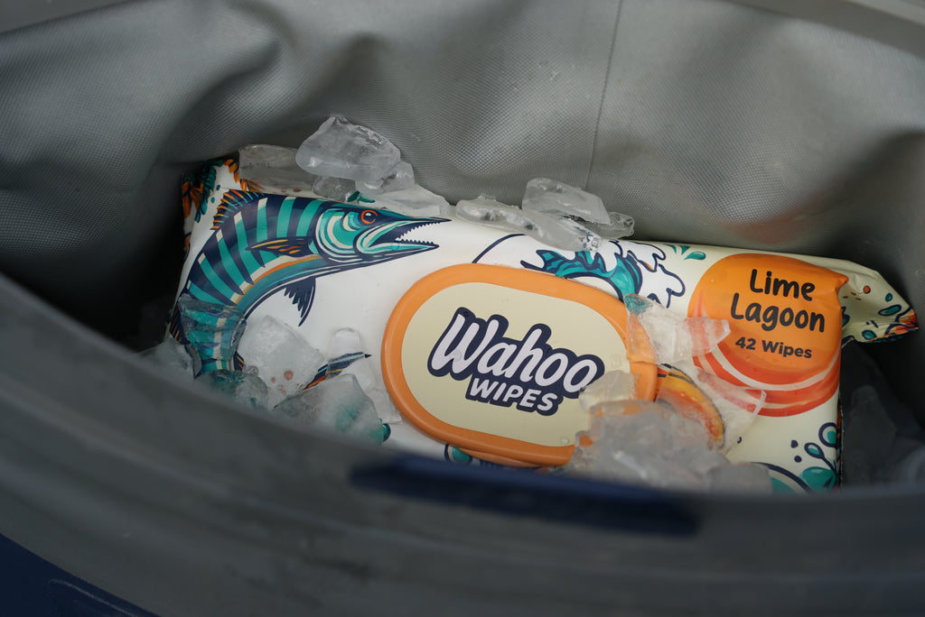 Wahoo Wipes – Heavy-Duty Fish Cleaning Wipes (42 Count)