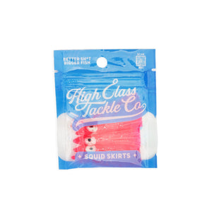 Prime Time Hoochie Squid Skirts (5x PACK) 3.5"