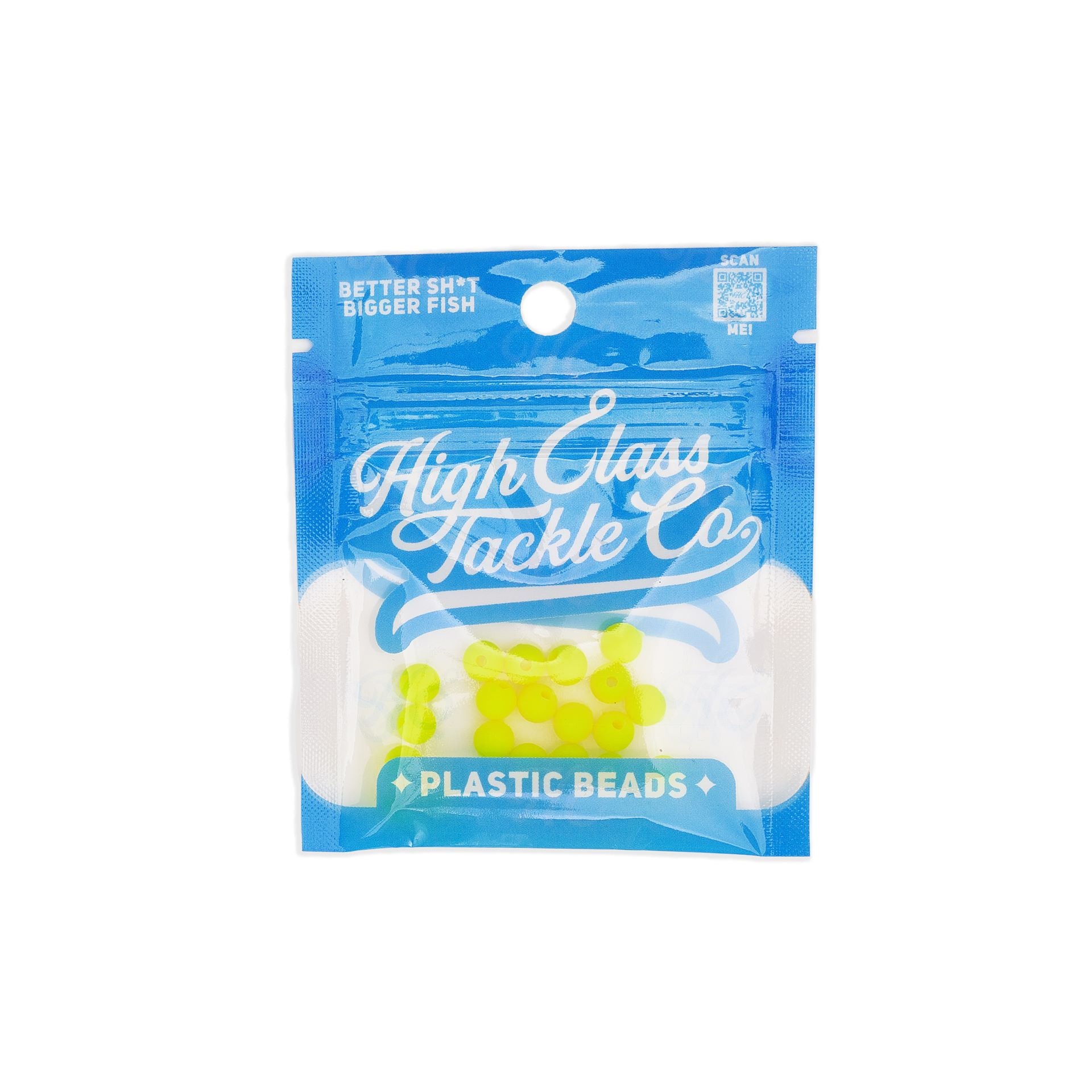 Frosted Chartreuse 6MM Beads (20pack)