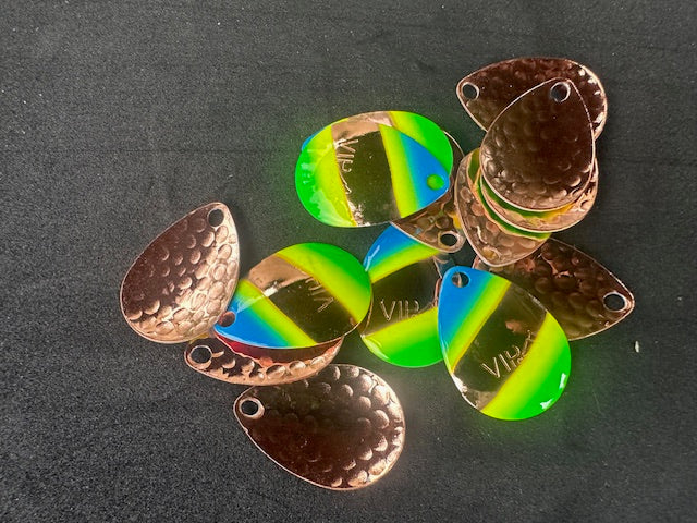 #3 Colorado "Copper Mariner" Salmon Spinner Blade (Single Blade)