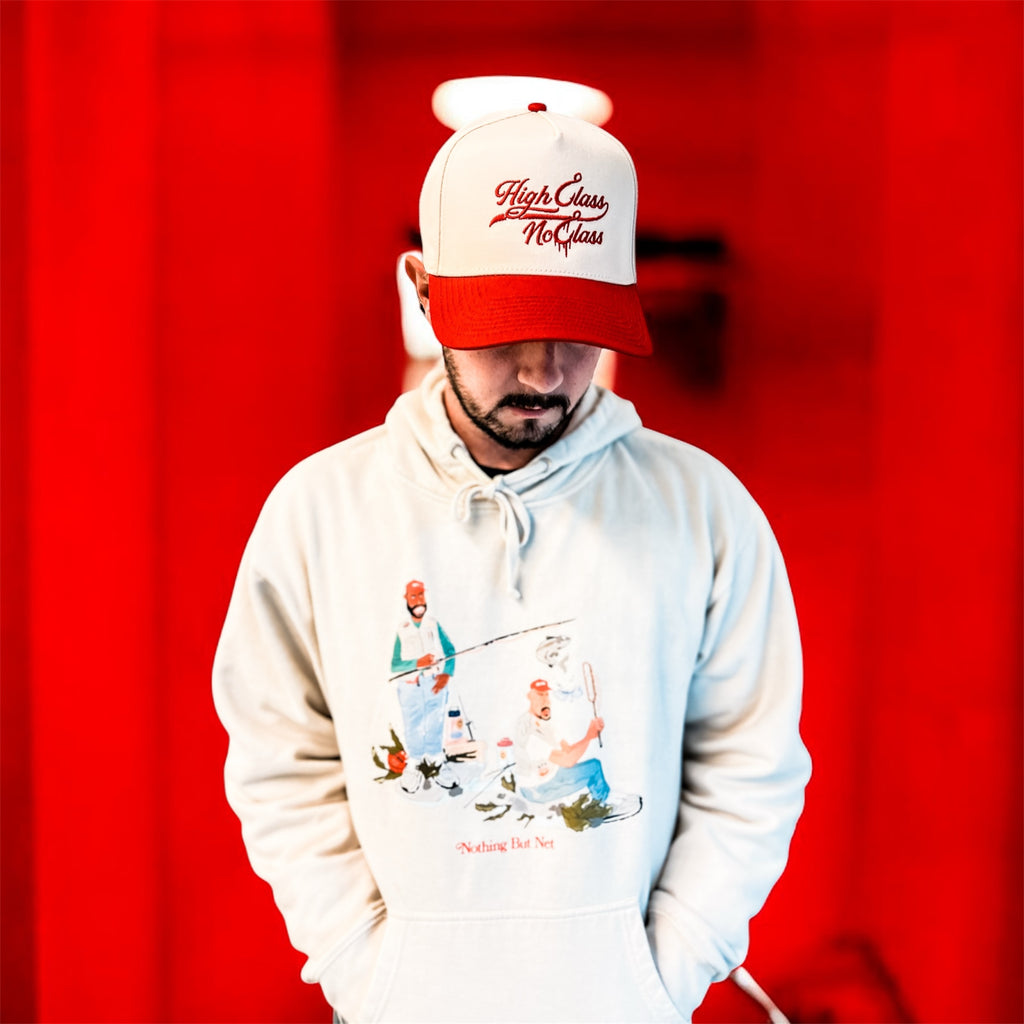 High Class / No Class "Red Drip"— Richardson (Red & Bone)