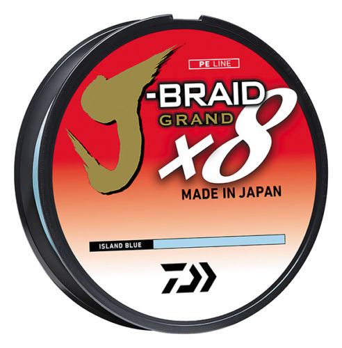 DIAWA J BRAID X8 GRAND ISLAND BLUE (300Yds)