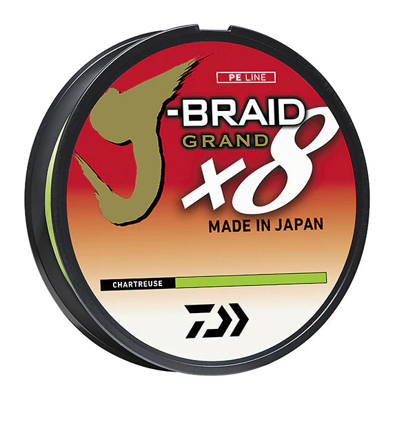 DIAWA J BRAID X8 GRAND CHARTREUSE (150Yds)