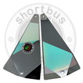 SHORTBUS 8' TRIANGLE FLASHER CHROME SOLID UV