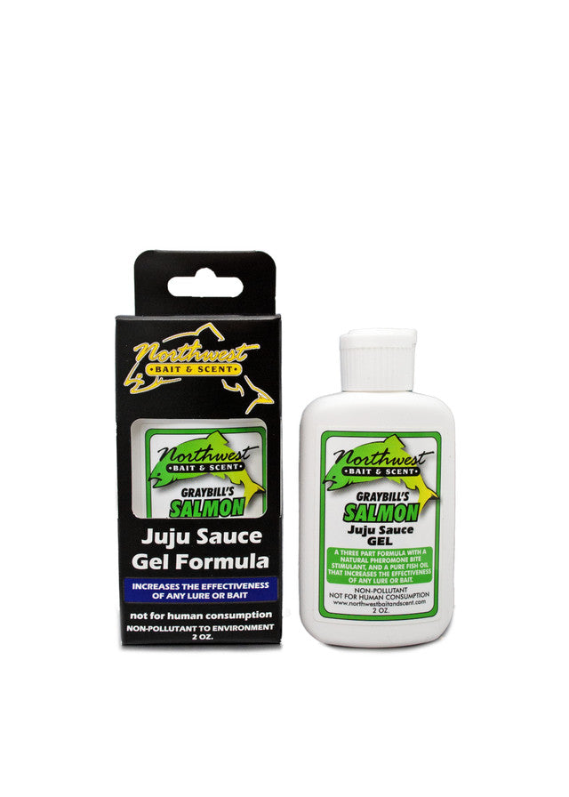 NW BAIT & SCENT JUJU 2oz GEL SCENTS SALMON