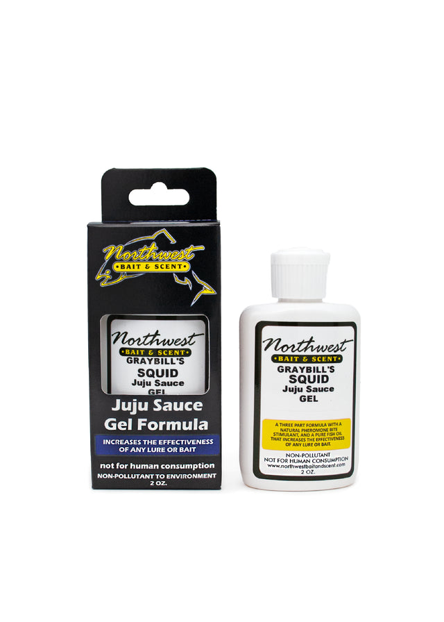 NW BAIT & SCENT JUJU 2oz GEL SCENTS SQUID