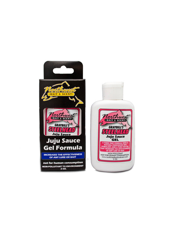 NW BAIT & SCENT JUJU 2oz GEL SCENTS STEELHEAD