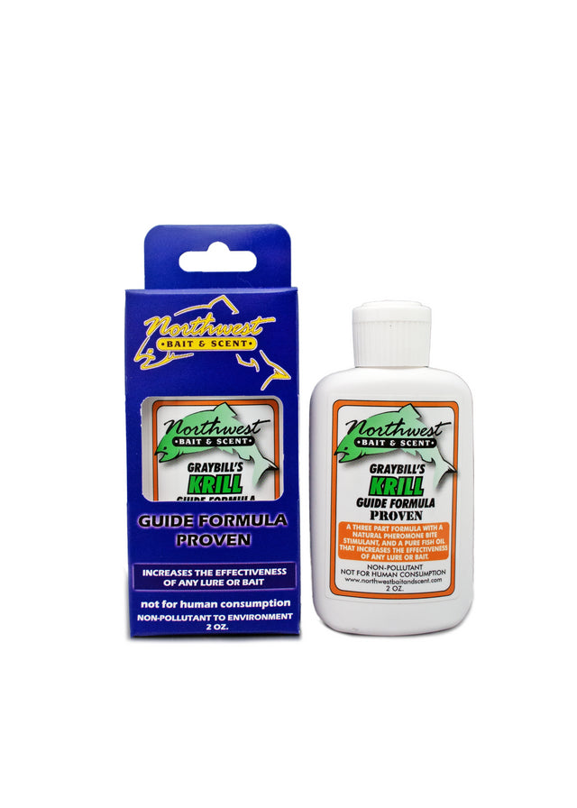 NW BAIT & SCENT GRAYBILLS 2oz OIL SCENTS KRILL