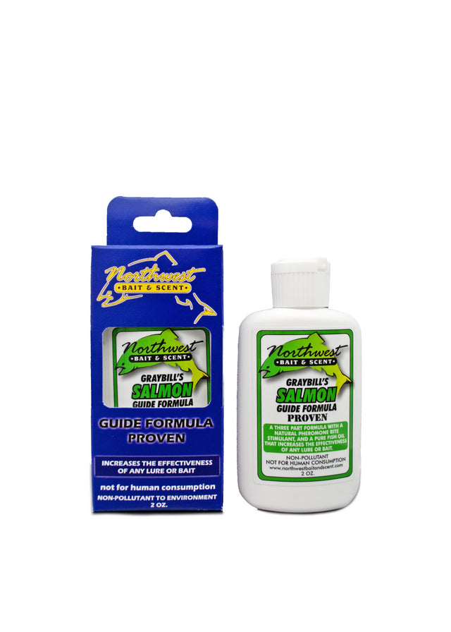 NW BAIT & SCENT GRAYBILLS 2oz OIL SCENTS SALMON