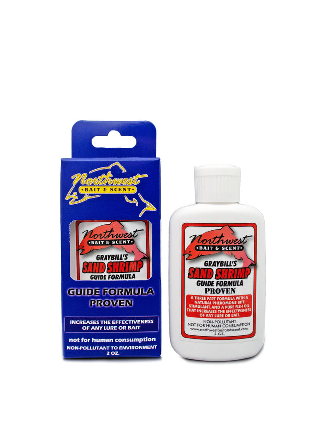 NW BAIT & SCENT GRAYBILLS 2oz OIL SCENTS SAND SHRIMP