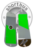 SHORTBUS 11' SUPER SERIES MIRROR FLOURESCENT GREEN