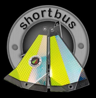 SHORTBUS 8' TRIANGLE FLASHER CHARTREUSE HUNTER