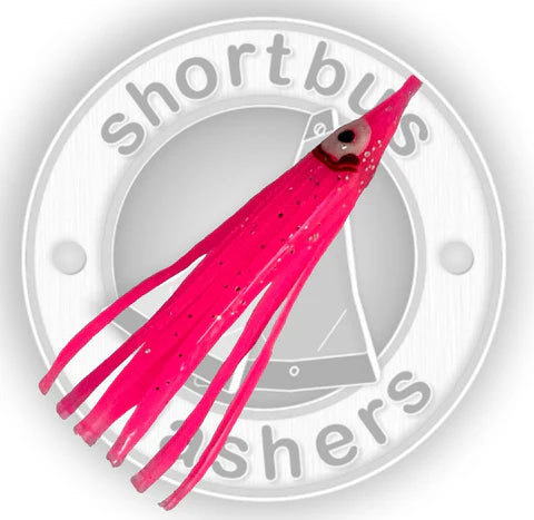 SHORTBUS HOT PINK HOOTCHIE SKIRTS 2.5" (5-Pack)