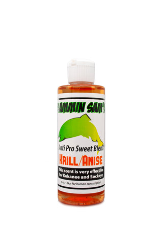 NW BAIT & SCENT SLAMMIN SAMS ANTI PRO 4oz GEL SCENTS KRILL/ANISE