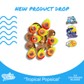 NEW! 'Tropical Popsicle' High Class 3.5 Colorado Blades (3-Pack)