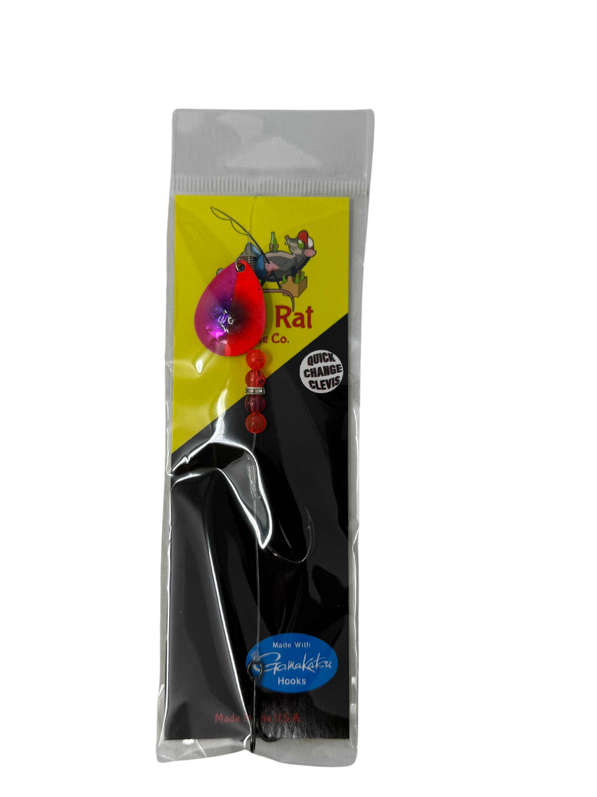 Yard Rat Soft Spinners 'Grape Jelly Jag' 3.5 Blade