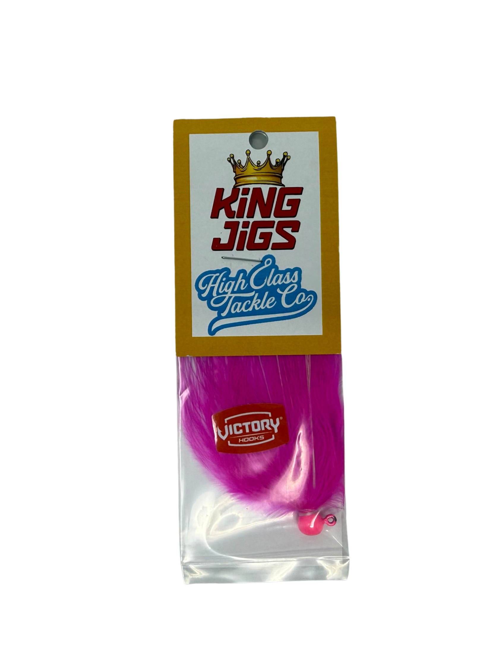High Class Tackle Co X King Jigs 'Pink Panty Dropper' 1/8oz