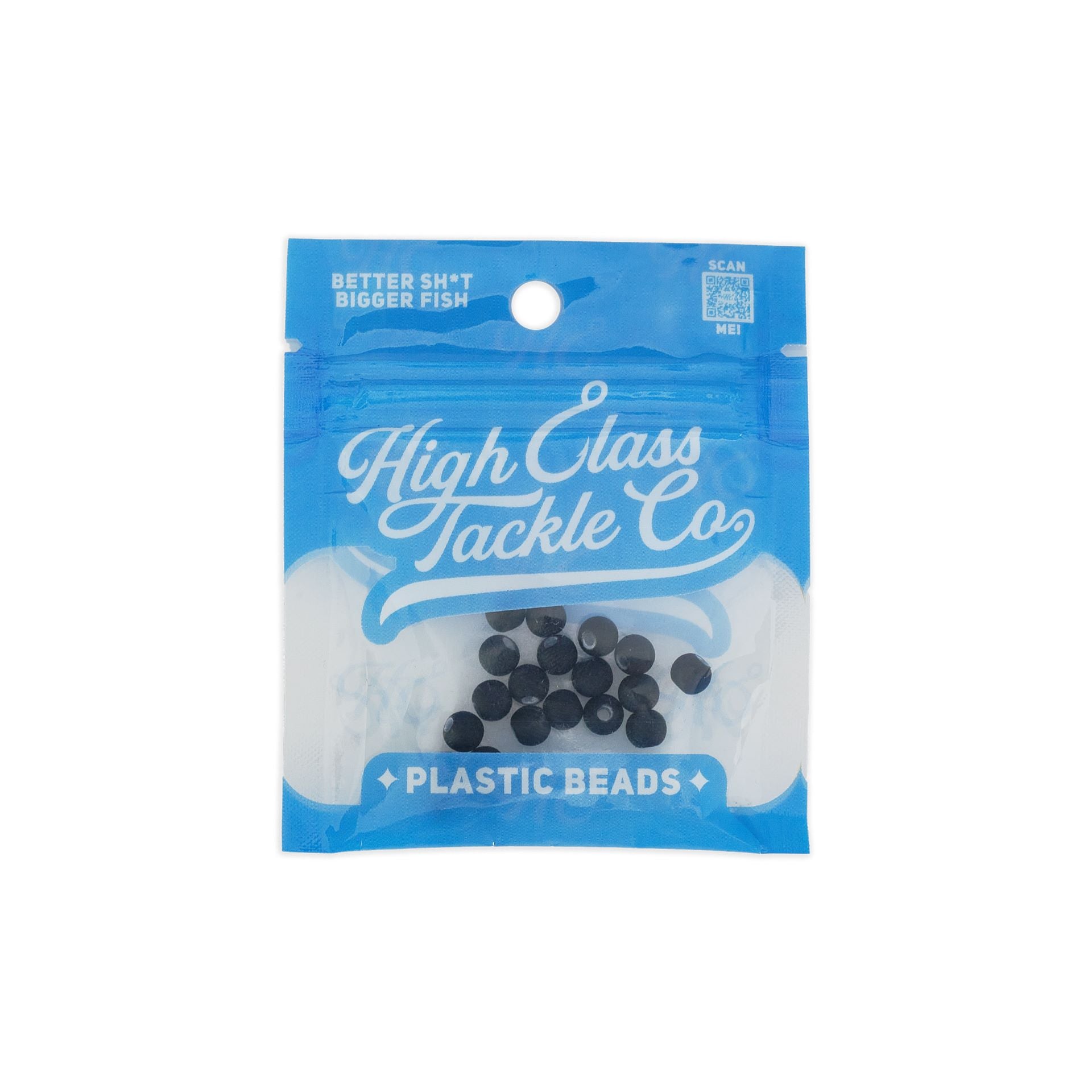 Black Glass Beads 6mm (20pack)