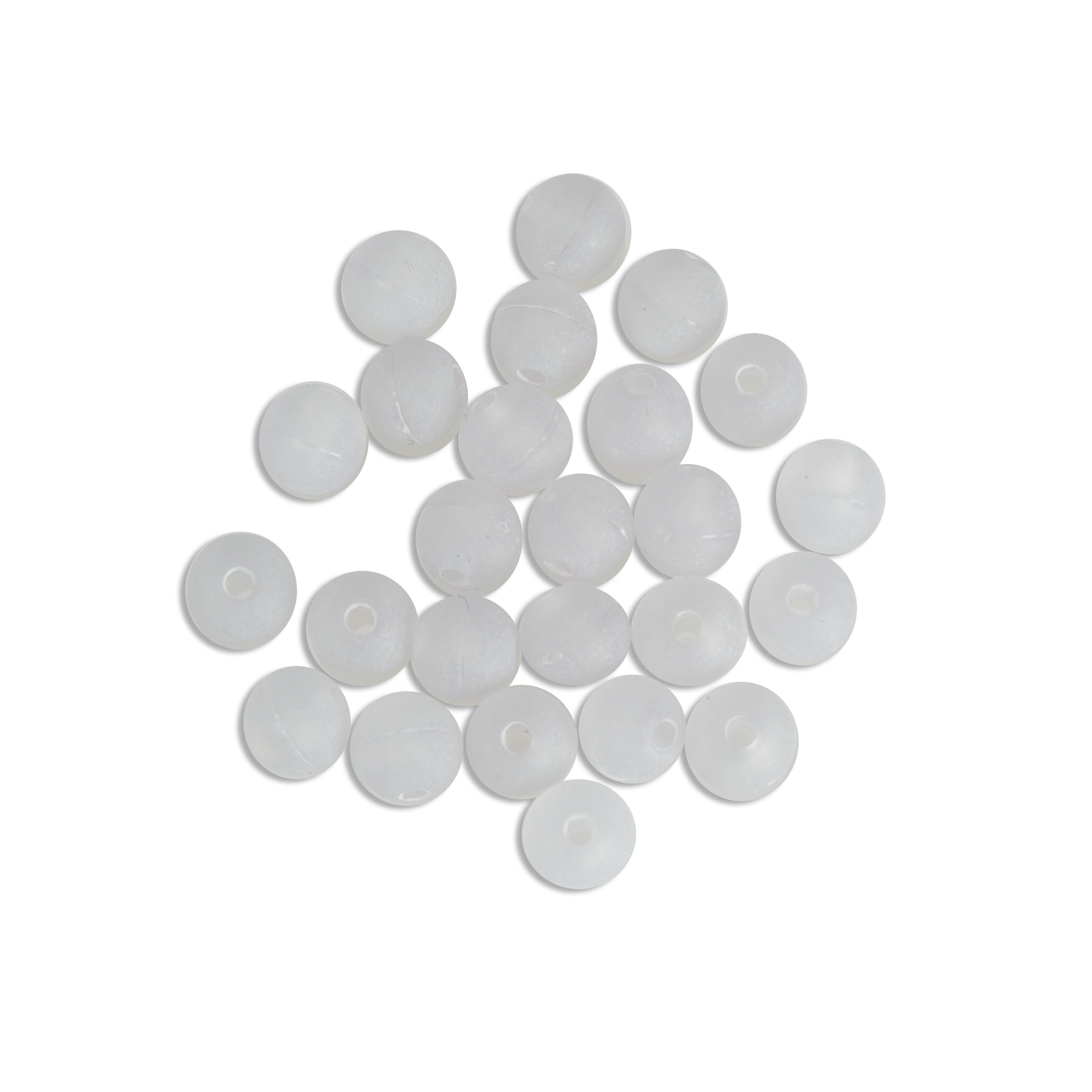 Ice Frosted 6MM Beads (20pack)
