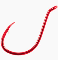 Owner SSW W/Cutting PT Hook Red (7) 3/0