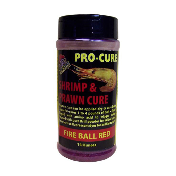 Pro Cure Shrimp & Prawn Cure - Fire Ball Red, 14oz