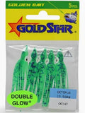Silver Horde Mini Squids 'Chartreuse Splatter'